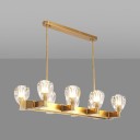 Loft Industry Modern - Droplet Line Chandelier